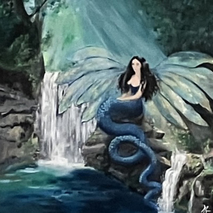 Agnès Roy - Acrylique 80x80