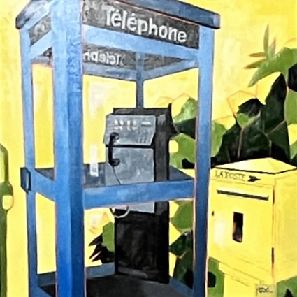 Isabelle Mollier - Acrylique 80x80