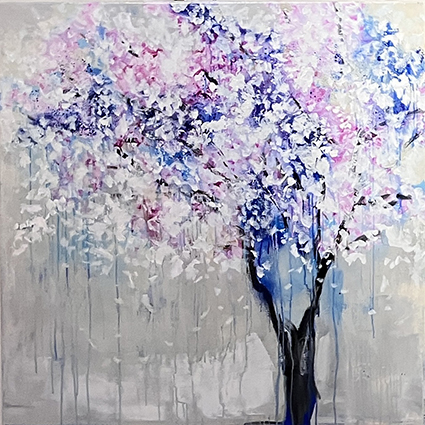 Sana Gouraud - Acrylique 80x80