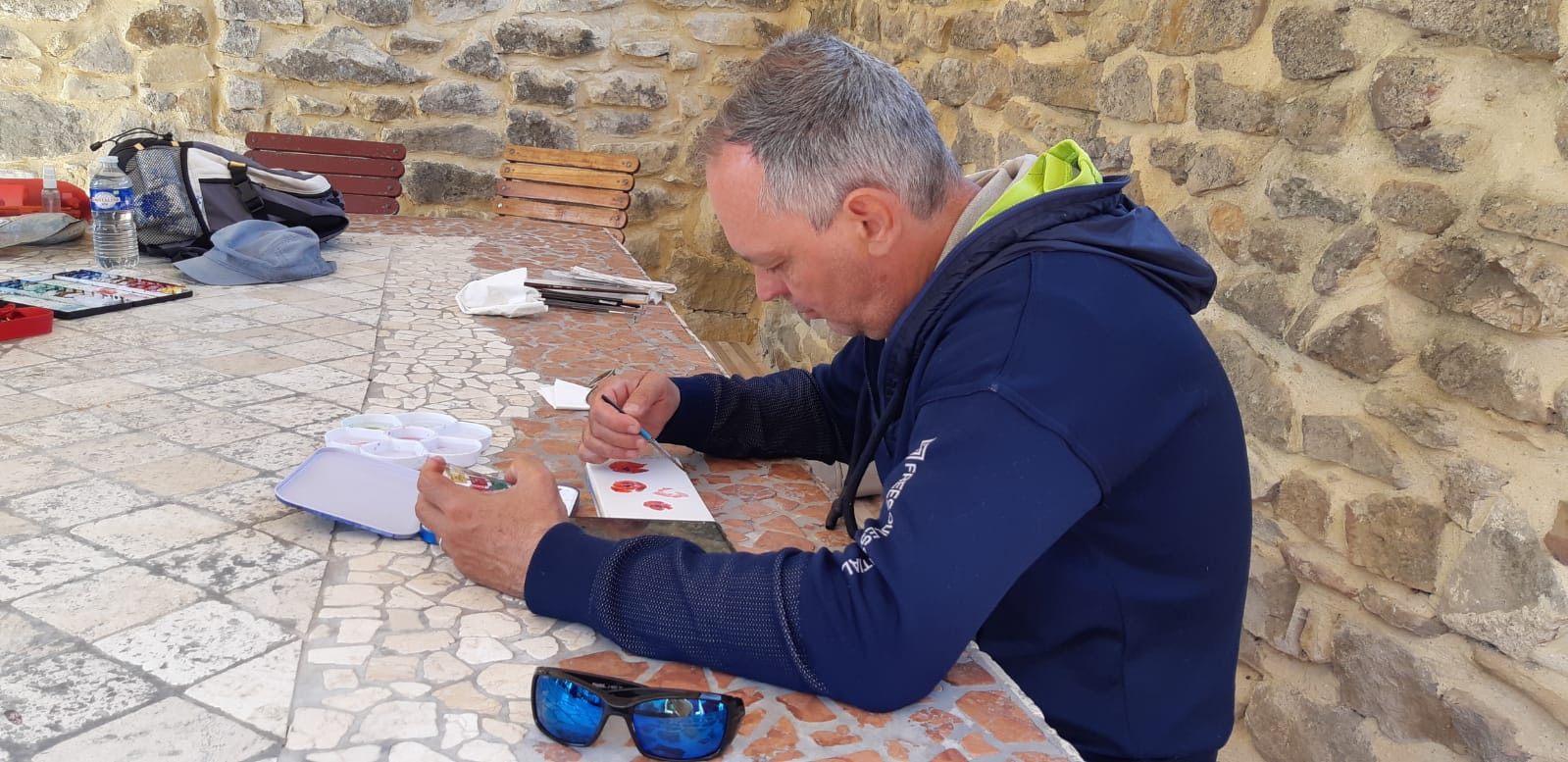 Encore dess… Ah non ! Aquarelle !