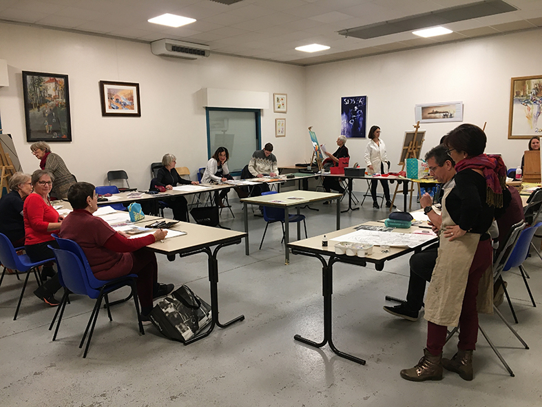 Durant le cours de Van Thai