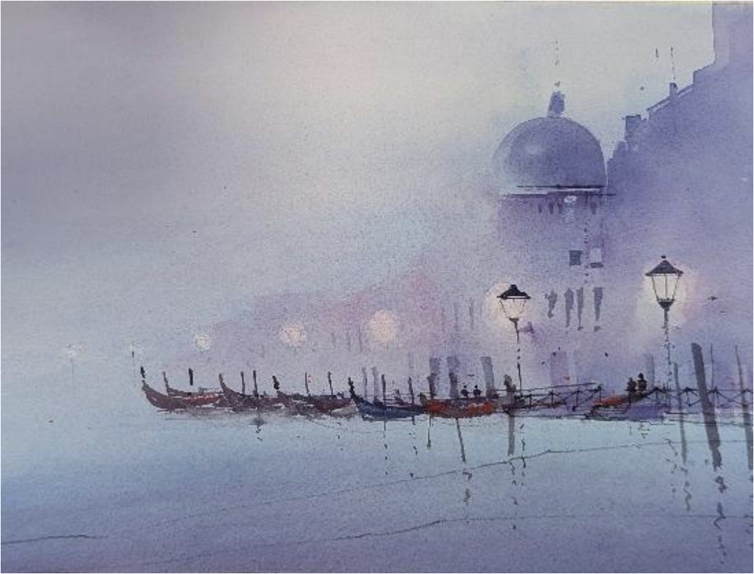 Cliquez ici pour agrandir l'image Aquarelle avec Patrick Pichon