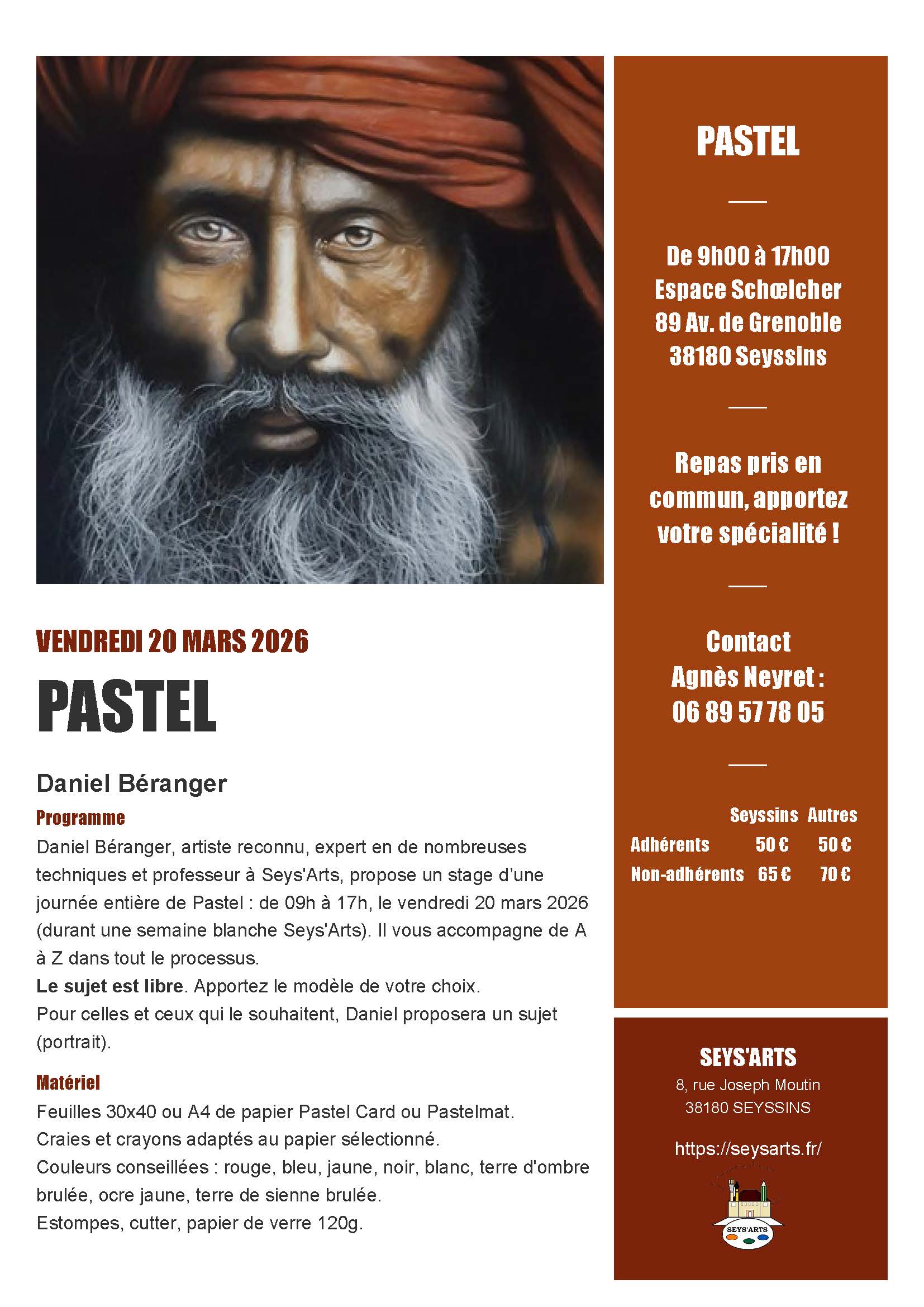 Cliquez ici pour agrandir l'image Stage de Daniel Béranger